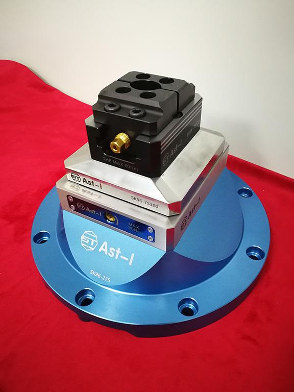 5 Axis Cnc Milling Fixtures Aluminium Jaws Clamping Fixture 75mm