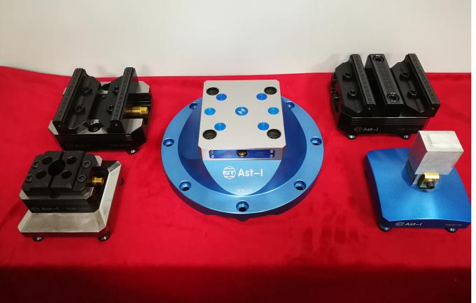 5 Axis Cnc Milling Fixtures Aluminium Jaws Clamping Fixture 75mm