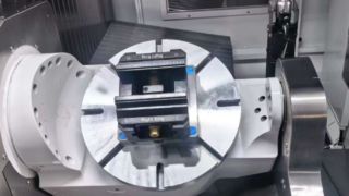 AST 9652 Series CNC Fixture Precision Workholding With Lang Stucture Self-centercenterning