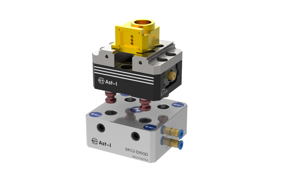 Flexible Pneumatic Air Vise Self Centering Vise For CNC Workholding