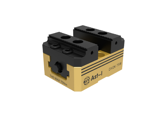 Dovetail Cnc Machining Axis Fixtures 0.02mm Repeating Accuracy 75mm Jaw Width