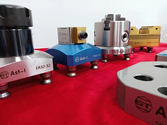 5 Axis CNC Clamping Fixtures ER32-52 Precision Milling Machine Fixtures