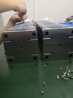 Milling Quick Change Fixture Clamps Four Hole Zero Point CNC 1.6Kg