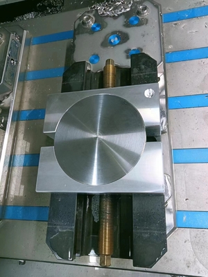 Quick Exchange Self Centring Vice Harded Steel For Circular Workpiece Calmping