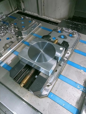 Quick Exchange Self Centring Vice Harded Steel For Circular Workpiece Calmping