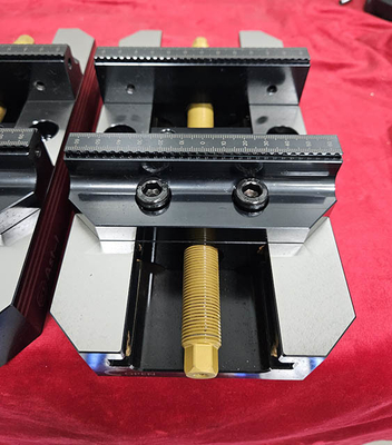 steel material precision self-centering vice for 3 axis 4 axis 5 axis cnc machining tools