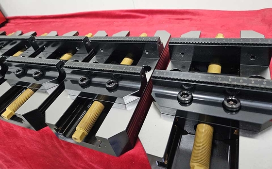 steel material precision self-centering vice for 3 axis 4 axis 5 axis cnc machining tools