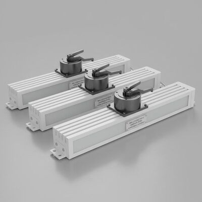 White Axis Light Fixtures with 18KN Locking Force Hardened Steel and 0.005mm Repeat Accuracy for Heavy Duty Lighting