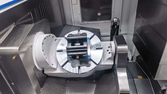 Reverse Clamping Range 78-254mm 5 Axis Vise Black Jaw Opening 80 Mm CNC Milling Machine Workholding Clamp Tool Holder