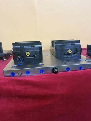 Multi Axis Adjustable Hardened Steel CNC Workholding Fixture For Workpiece Holding