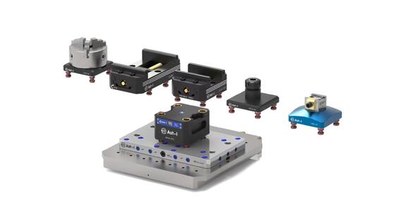 HRC57 Hardness CNC Workholding Fixture Providing Repeatable Positioning In Metalworking Processes