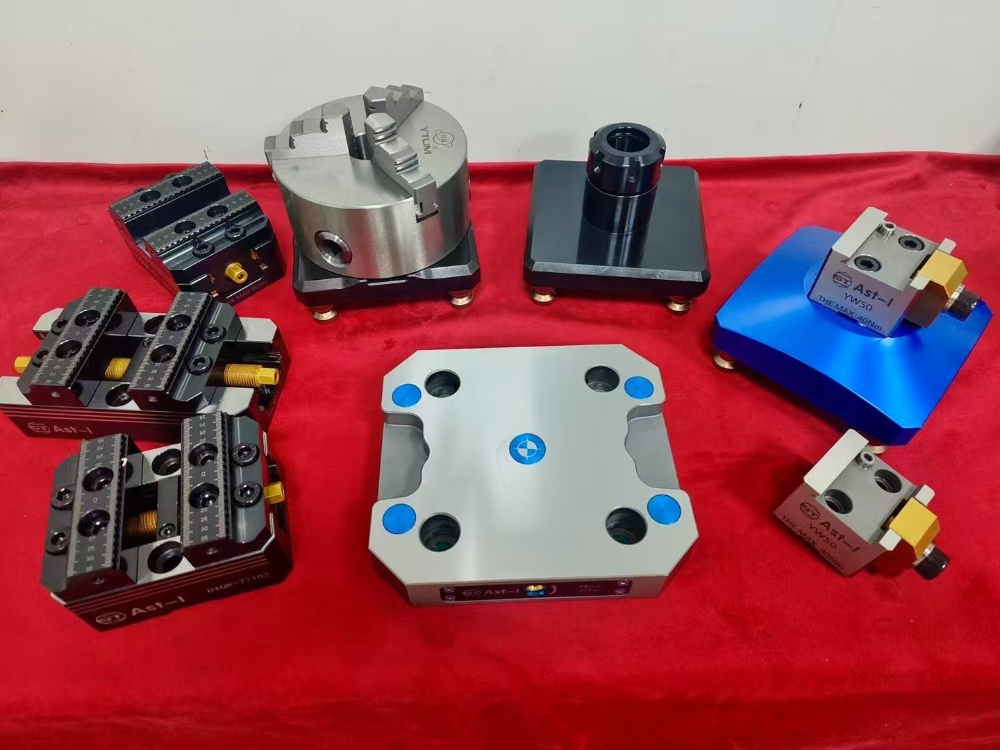 Cnc Riser Fixture 3/4/5 Axis CNC Fixtures - Hardened Steel, 18KN Locking