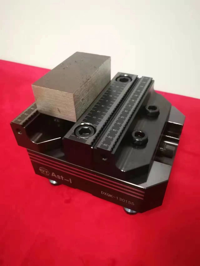 Adjustable 155mm Cnc Workholding Axis Fixtures Flexible Self Centering Vise